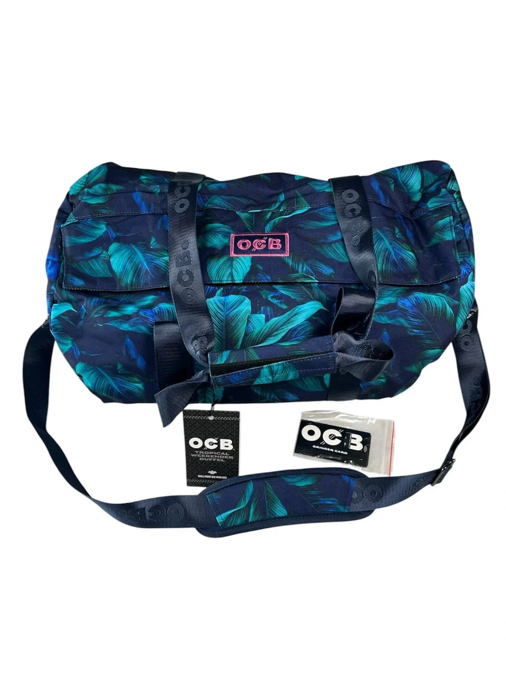 OCB Smell Proof Tropical Weekender Duffel Bag